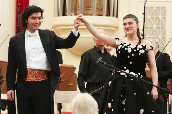 Darrell Ang (conductor, Singapore), Anna Kasyan (soprano, Georgia/France)